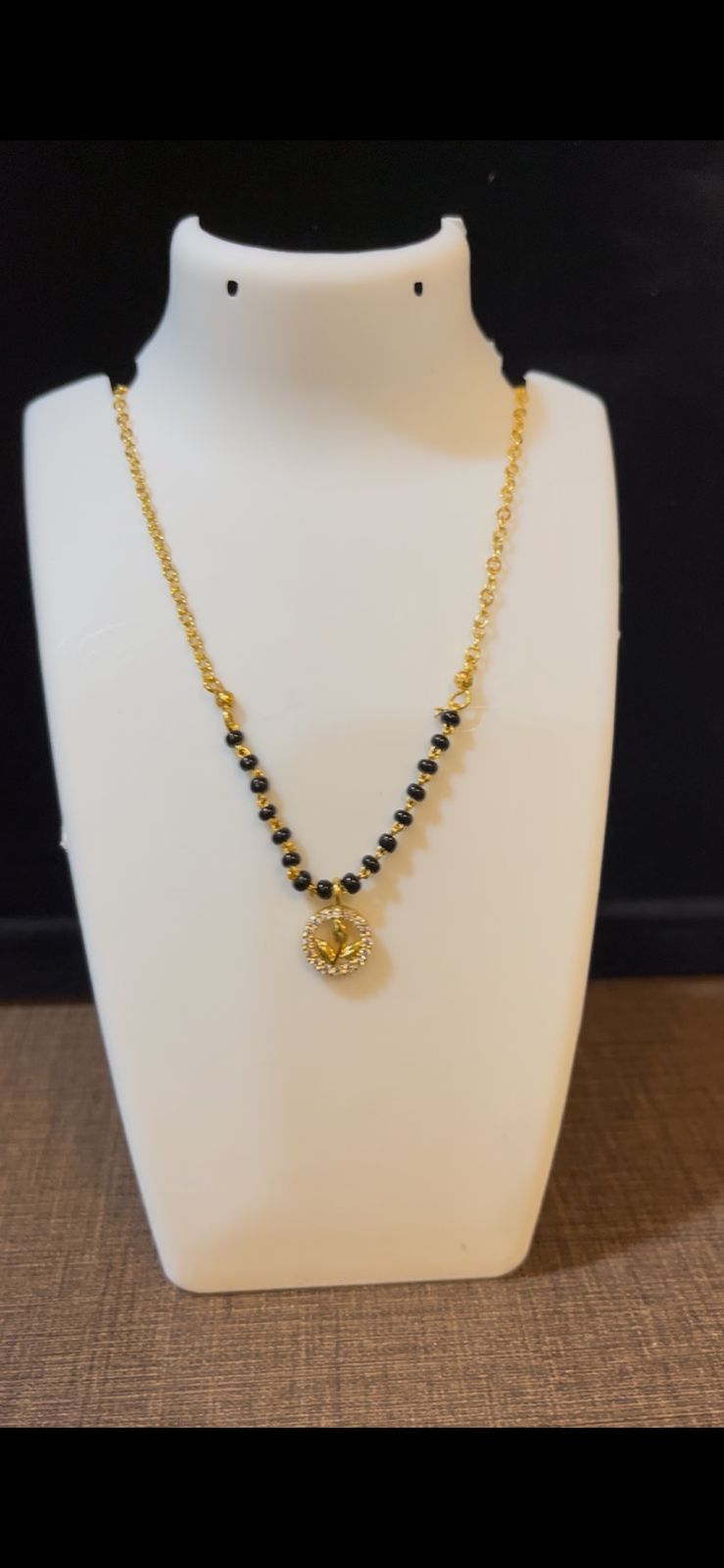 Golden Butterfly Mangalsutra