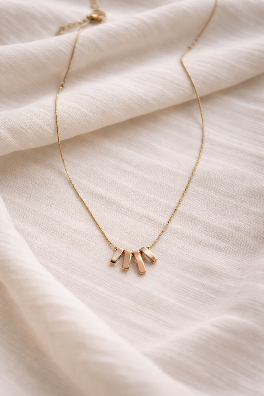 Piano Key Slide Necklace