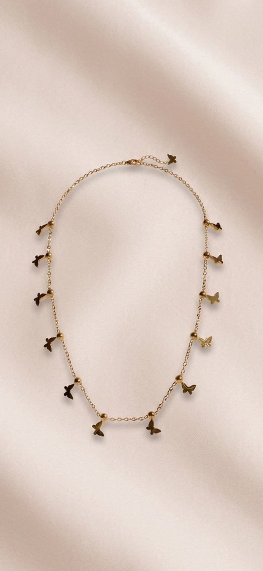 Butterfly Link Necklace