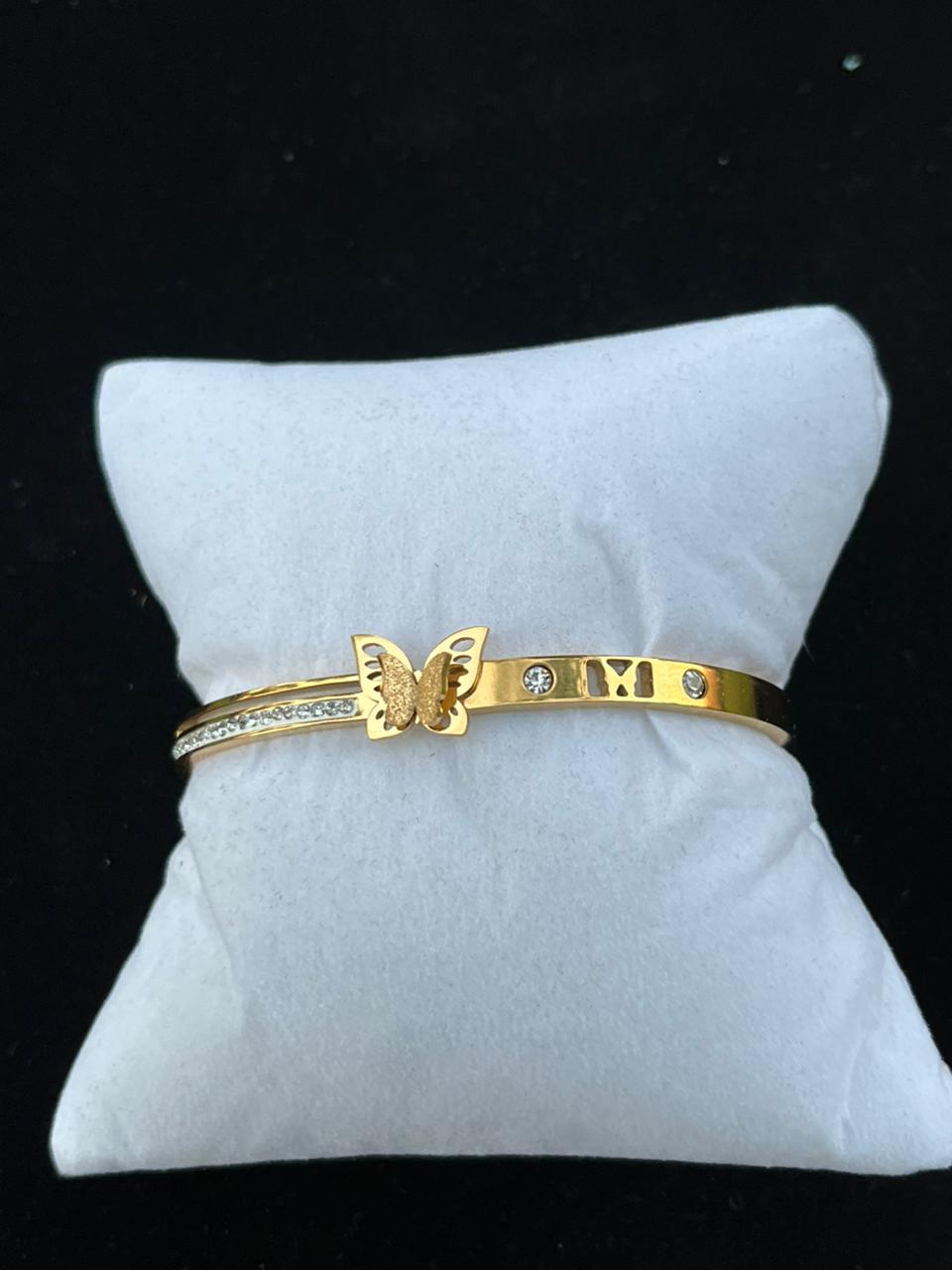 Golden Butterfly Bracelet